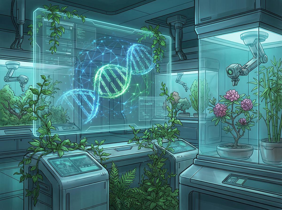 幼女漫画 AI植物视频剪辑