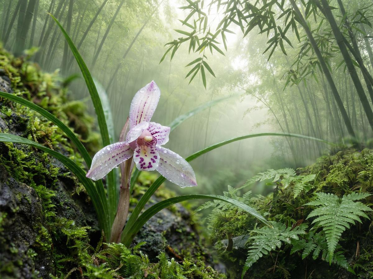 幼女漫画 - 峨眉山兰花测评视频