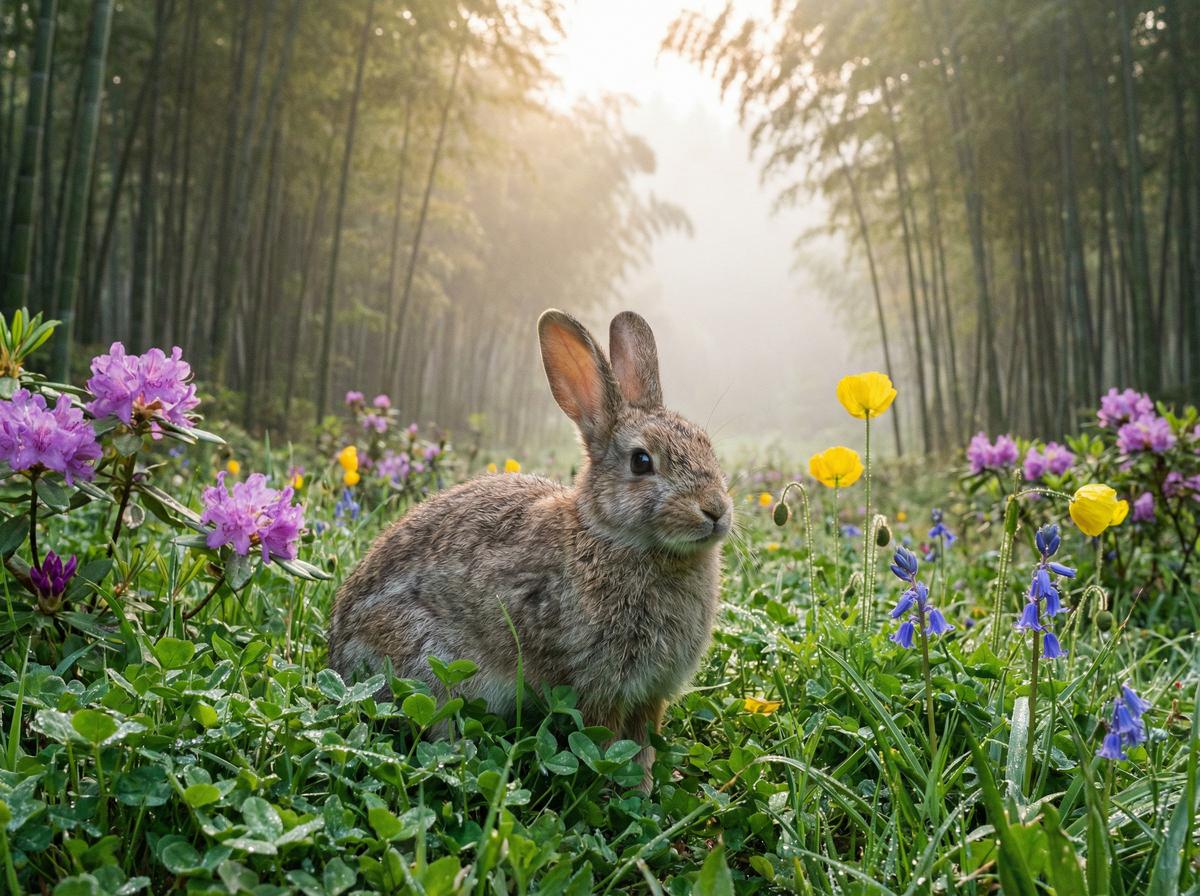 幼女漫画 - 困困兔与植物短视频